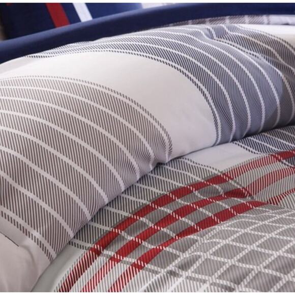 Mint Intelligent Design Caleb Comforter Set Blue 5 Total Pieces - Picture 6 of 8